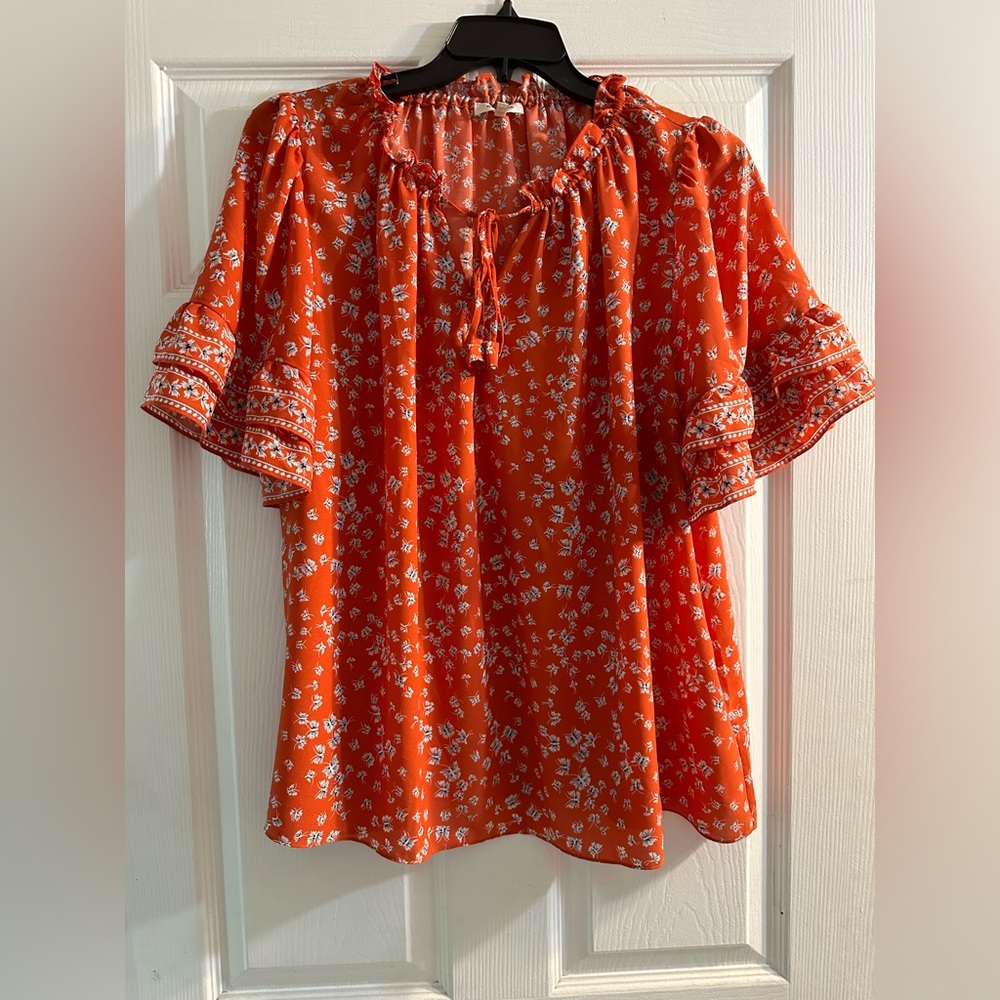 Max Studio Flowy Blouse
